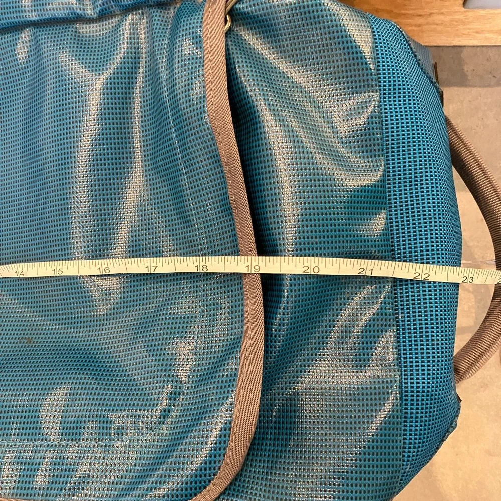 Vintage Patagonia Black Hole Duffel 60L Andes Blue Glossy Finish / Style 49340